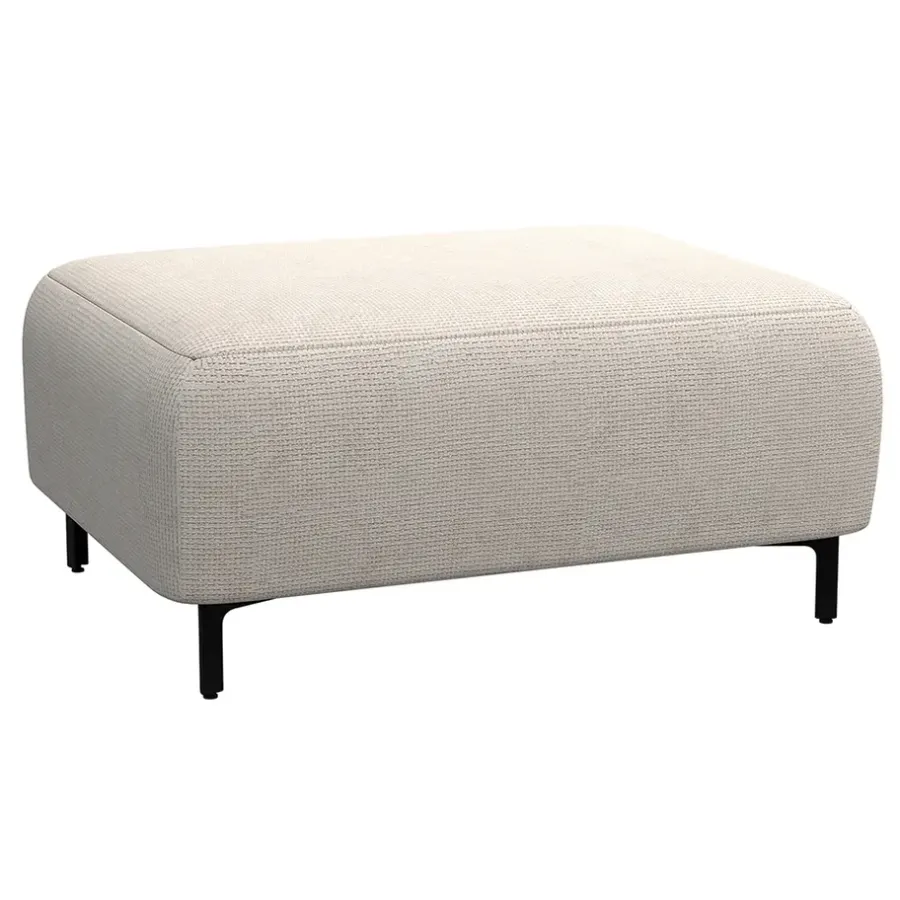 Leen Bakker Hocker Elsa - stof Eden - beige