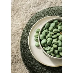 Leen Bakker Hocker Wenen - groen - 40xØ37 cm
