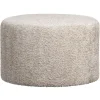 Leen Bakker Hocker Wenen - zand - 35xØ56 cm