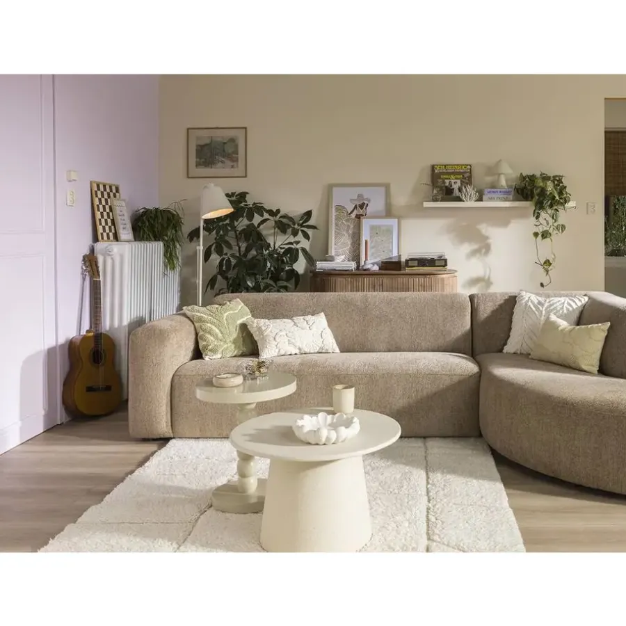 Leen Bakker Hoekbank Astoria rechts - Venro - beige