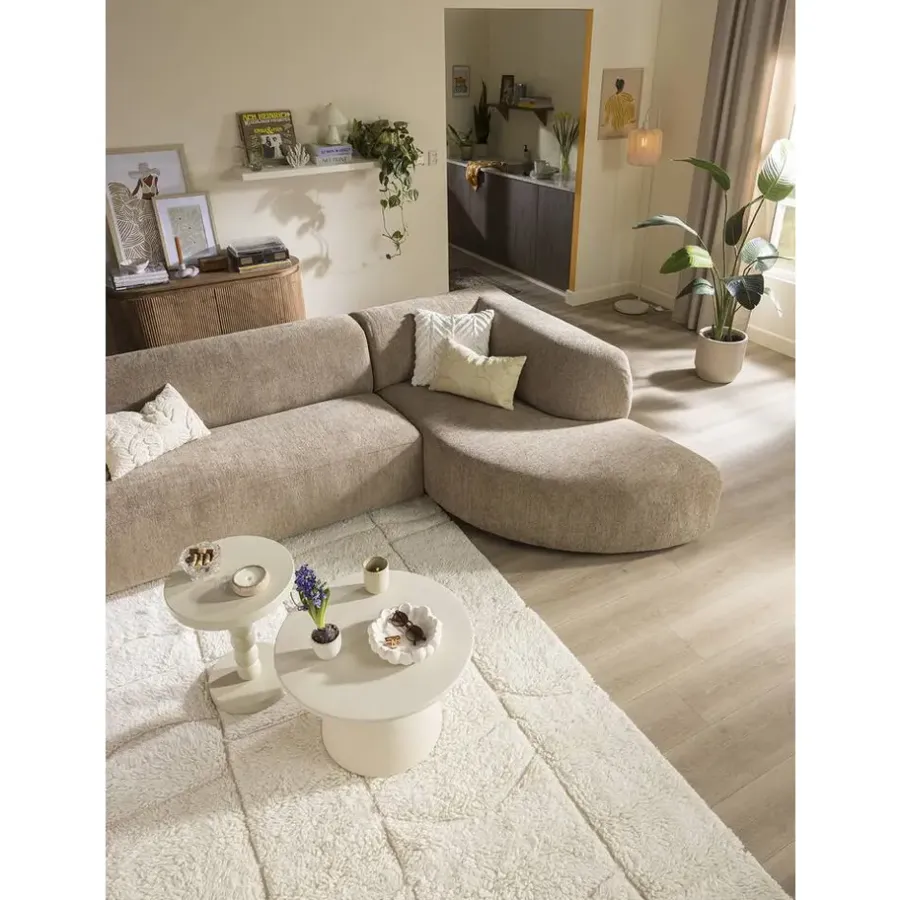 Leen Bakker Hoekbank Astoria rechts - Venro - beige