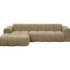 Leen Bakker Hoekbank Beau links - Raven - taupe