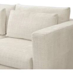 Leen Bakker Hoekbank Chelsea links - Cyclamen - off-white