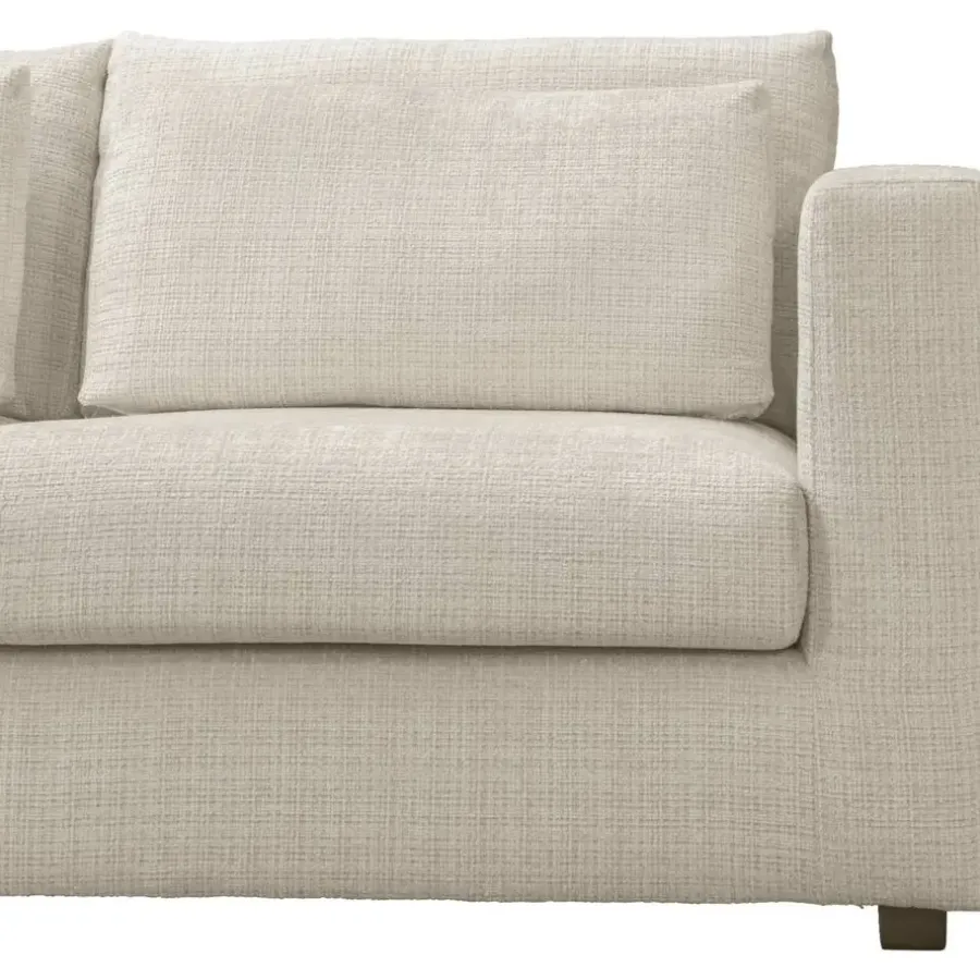 Leen Bakker Hoekbank Chelsea links - Cyclamen - off-white