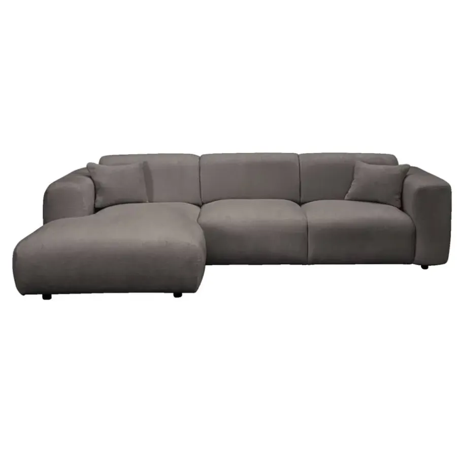 Leen Bakker Hoekbank Claude links - taupe