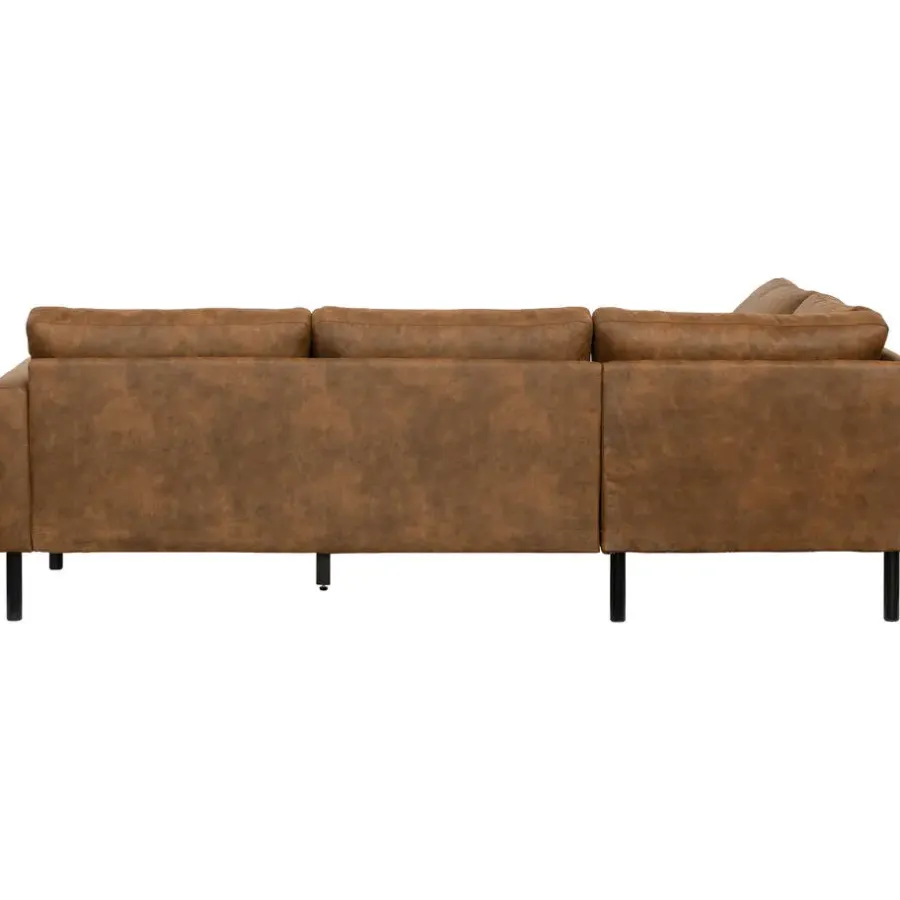 Hoekbanken-Leen Bakker Hoekbank Collin links - cognac