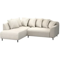 Leen Bakker Hoekbank Elsa links - stof Eden - beige