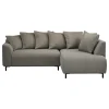 Leen Bakker Hoekbank Elsa rechts - stof Eden - taupe