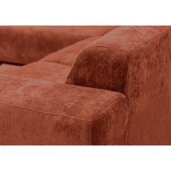 Leen Bakker Hoekbank Lola links - terracotta