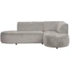 Leen Bakker Hoekbank Luna rechts - stof Cremona - beige