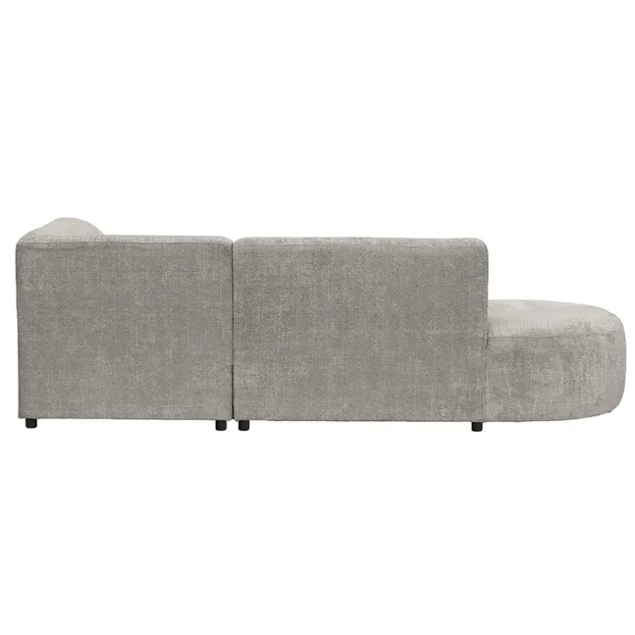 Leen Bakker Hoekbank Luna rechts - stof Cremona - beige