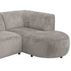 Leen Bakker Hoekbank Luna rechts - stof Cremona - beige