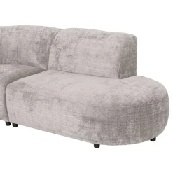 Leen Bakker Hoekbank Luna rond - stof Cremona - beige