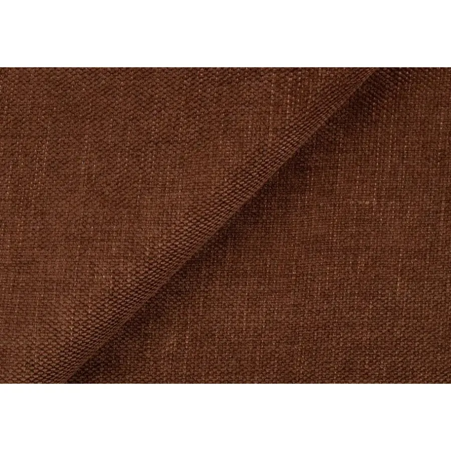 Hoekbanken-Leen Bakker Hoekbank Luna rond - stof Rebel - terracotta