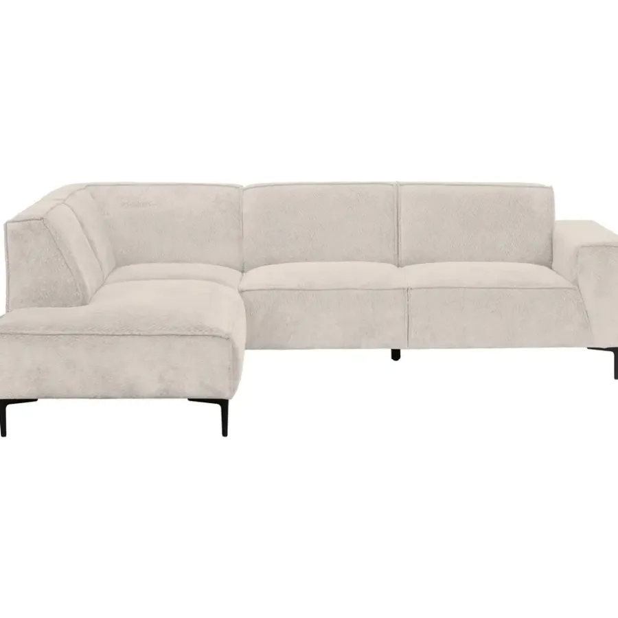 Leen Bakker Hoekbank Romy links - stof Egon - beige