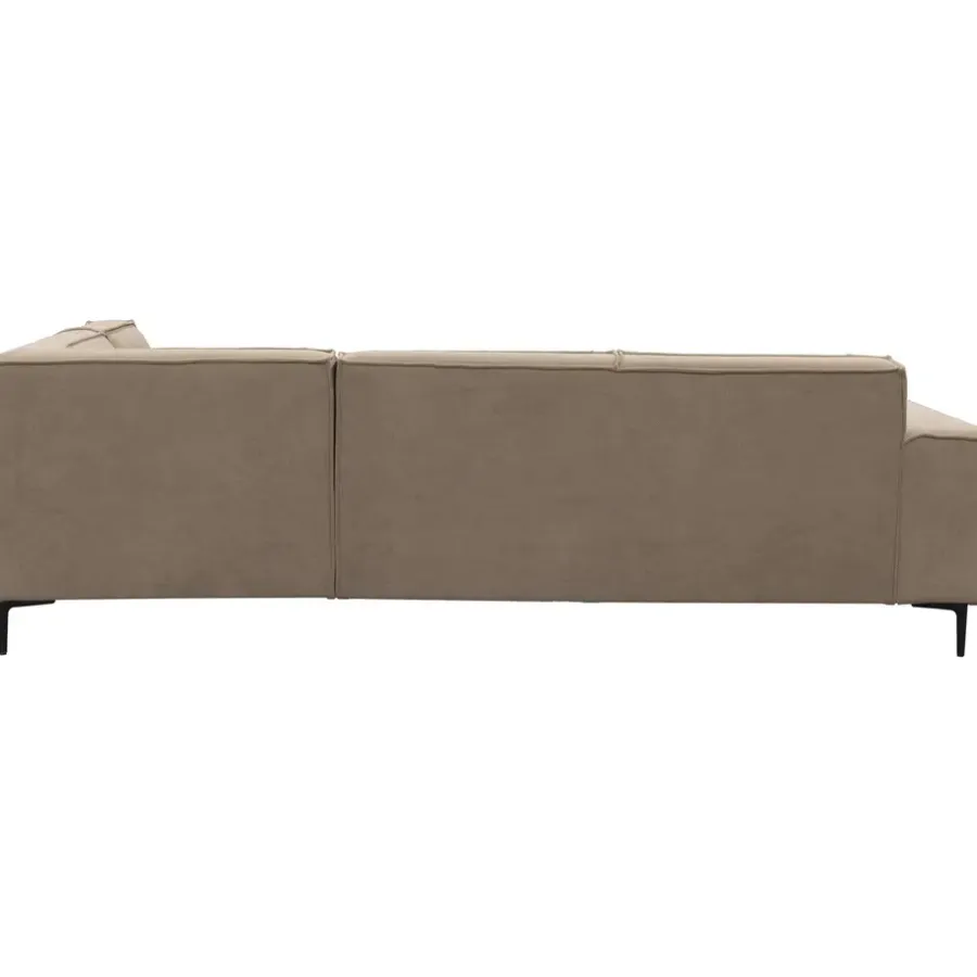 Leen Bakker Hoekbank Romy rechts - beige