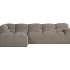 Leen Bakker Hoekbank Tibas links - stof Raven - beige