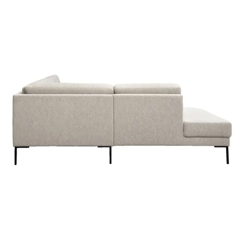Leen Bakker Hoekbank Tom links - Monza - beige