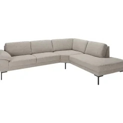 Hoekbanken-Leen Bakker Hoekbank Tom rechts - Java - beige