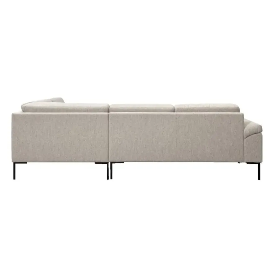 Leen Bakker Hoekbank Tom rechts - Monza - beige