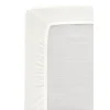 Hoeslakens-Leen Bakker Hoeslaken Jersey - off white - 90x200 cm