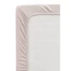 Hoeslakens-Leen Bakker Hoeslaken Jersey - roze - 90x200 cm