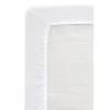Hoeslakens-Leen Bakker Hoeslaken Jersey - wit - 90x200cm