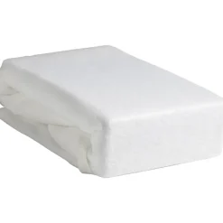Leen Bakker Hoeslaken Molton stretch - wit - 90x200 cm