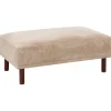 Leen Bakker HOLT - Ottomaan - Beige - Polyester