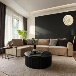 Klokken-Home & Styling Wandklok/muur klok Lausanne - Dia 50 cm - goud