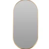 Spiegels-Home & Styling Wandspiegel - ovaal - metaal - goud - 72 x 32 cm