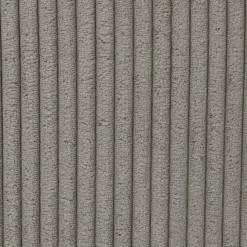 The Home Deco Factory Home Deco - Poefje - opbergbox - rib - zacht taupe - 38 x 38cm