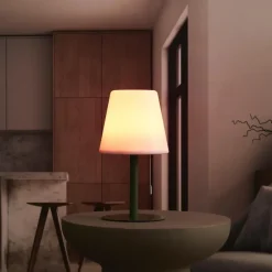 Tafellampen-The Home Deco Factory Home Deco Company Tafellamp - LED - kunststof - kleurenlamp -30cm