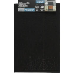 The Home Deco Factory Home deco factory Deurmat - anti slip - zwart - 40 x 60 cm