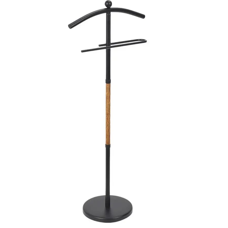 Kledingrekken|Kledingrekken-Leen Bakker Home Deco Factory Kledingrek Dressboy - metaal - 45 x 109 cm