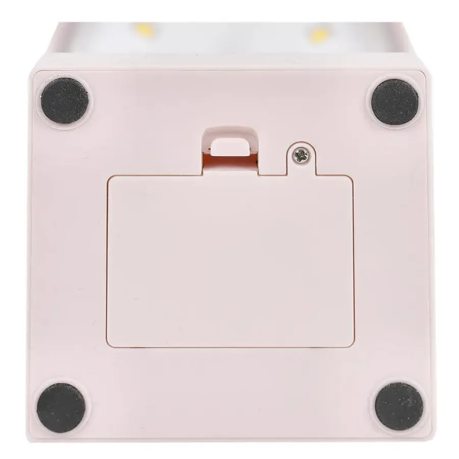Tafellampen-The Home Deco Factory Home deco factory LED tafellamp- kunststof - roze - touch - 26 cm