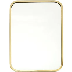 Spiegels-The Home Deco Factory Home Deco Factory Spiegel Carre - rechthoek - goud - L25 x B34 cm