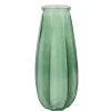 Vazen-The Home Deco Factory Home deco factory vaas Capella - boeket - glas - groen- H28 cm