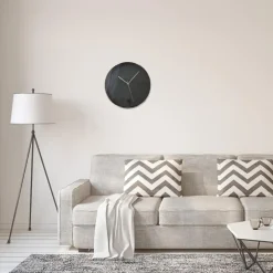Klokken-Merkloos Home Deco Factory Wandklok - D30 cm - koper/zwart - kunststof