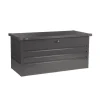 Kussenboxen-Merkloos HOME DELUXE - Metalen opbergbox MEGABOX XL - 126 x 56 cm 400l antraciet
