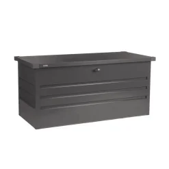 Kussenboxen-Merkloos HOME DELUXE - Metalen opbergbox MEGABOX XL - 126 x 56 cm 400l antraciet