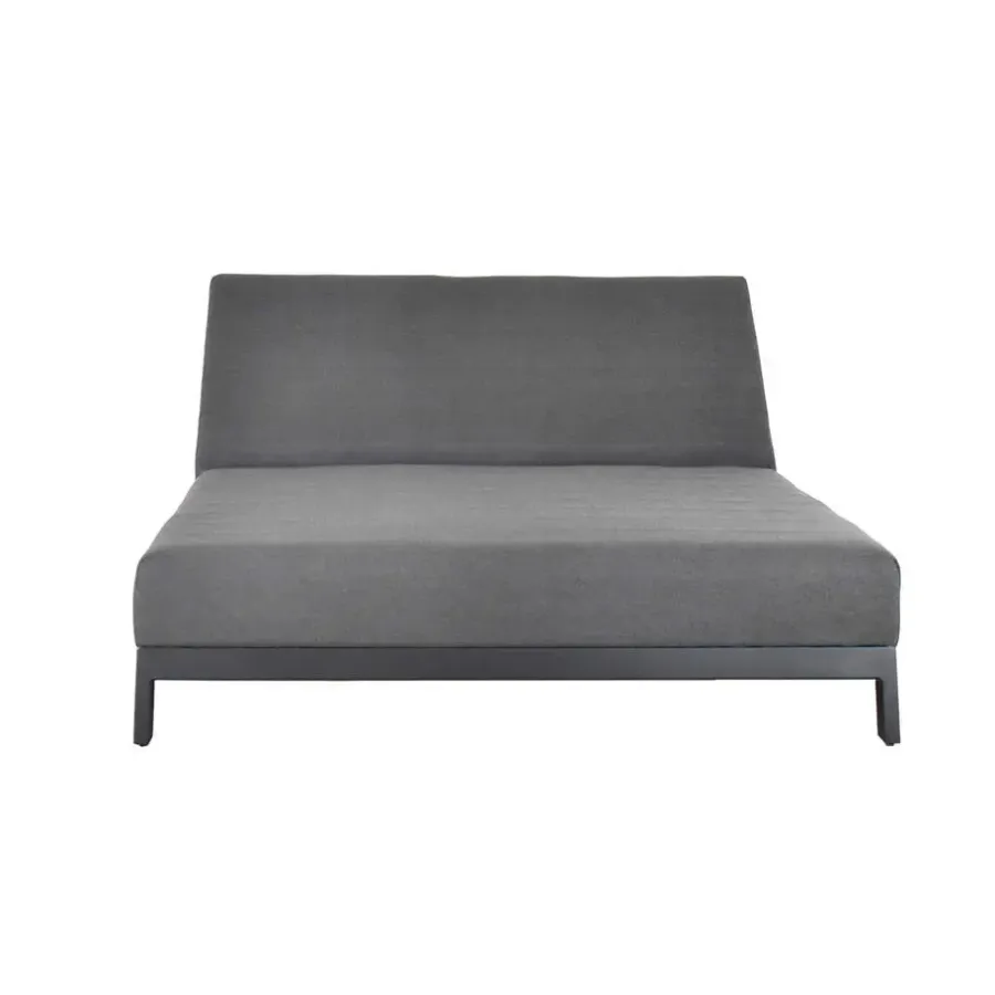 Merkloos HOME DELUXE - VALENCIA ligstoel met verstelbare rugleuning - 203 x 144 cm