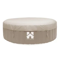 Zwembaden En Accessoires-Merkloos HOME DELUXE Buitenwhirlpool SPLASH Beige