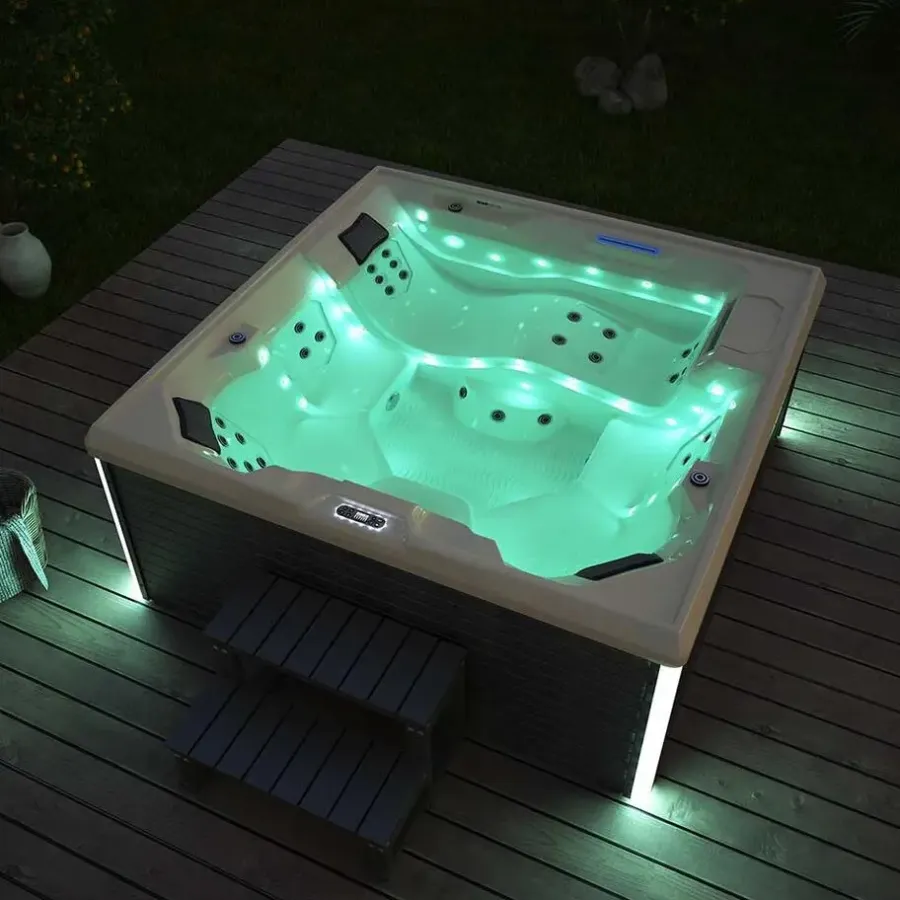 Zwembaden En Accessoires-Merkloos HOME DELUXE Buitenwhirlpool STREAM BIG PURE