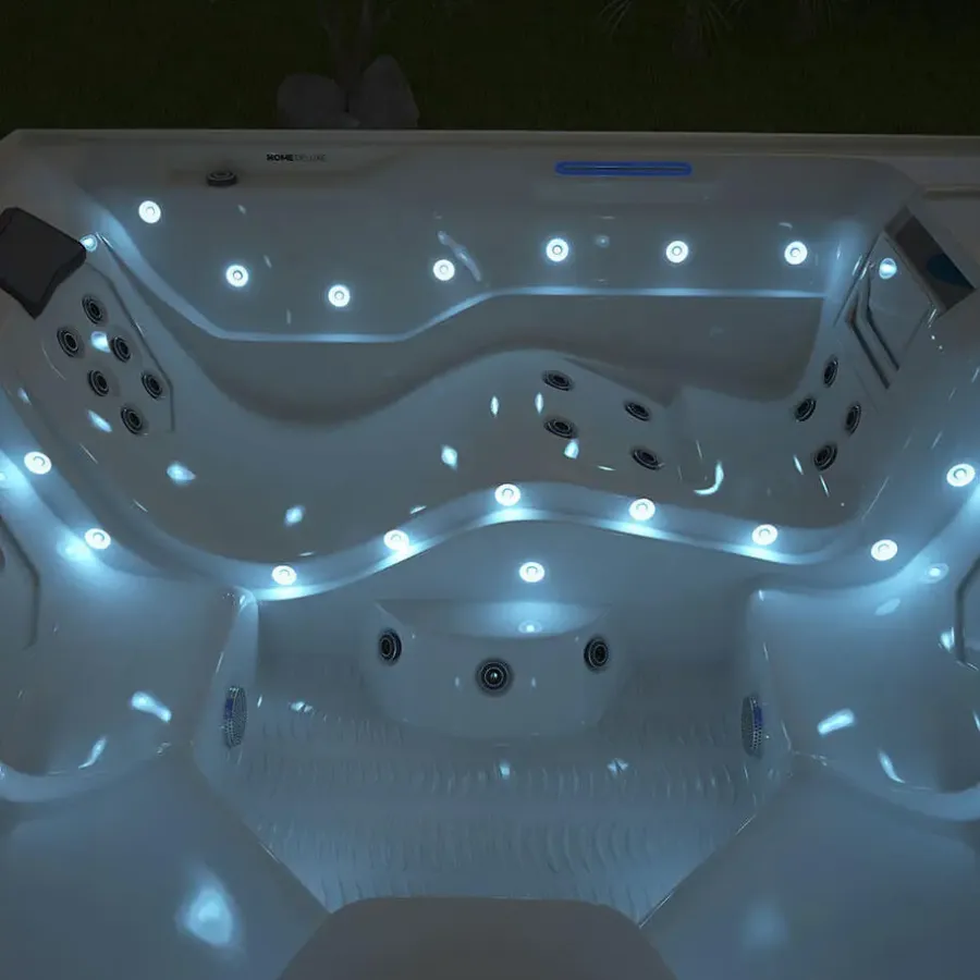 Zwembaden En Accessoires-Merkloos HOME DELUXE Buitenwhirlpool STREAM BIG PURE