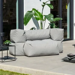 Zitzakken-Merkloos HOME DELUXE buitenzitzak HEAVEN - Lichtgrijs - 76 x 152 x 100 cm