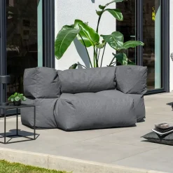 Merkloos HOME DELUXE buitenzitzak HEAVEN - antraciet 76 x 152 x 100 cm