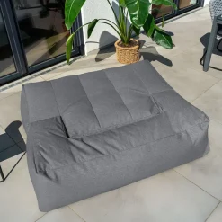 Merkloos HOME DELUXE buitenzitzak HEAVEN - antraciet 76 x 152 x 100 cm