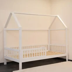 Kinderbedden-Merkloos HOME DELUXE Kinderbed STAR LAND Wit