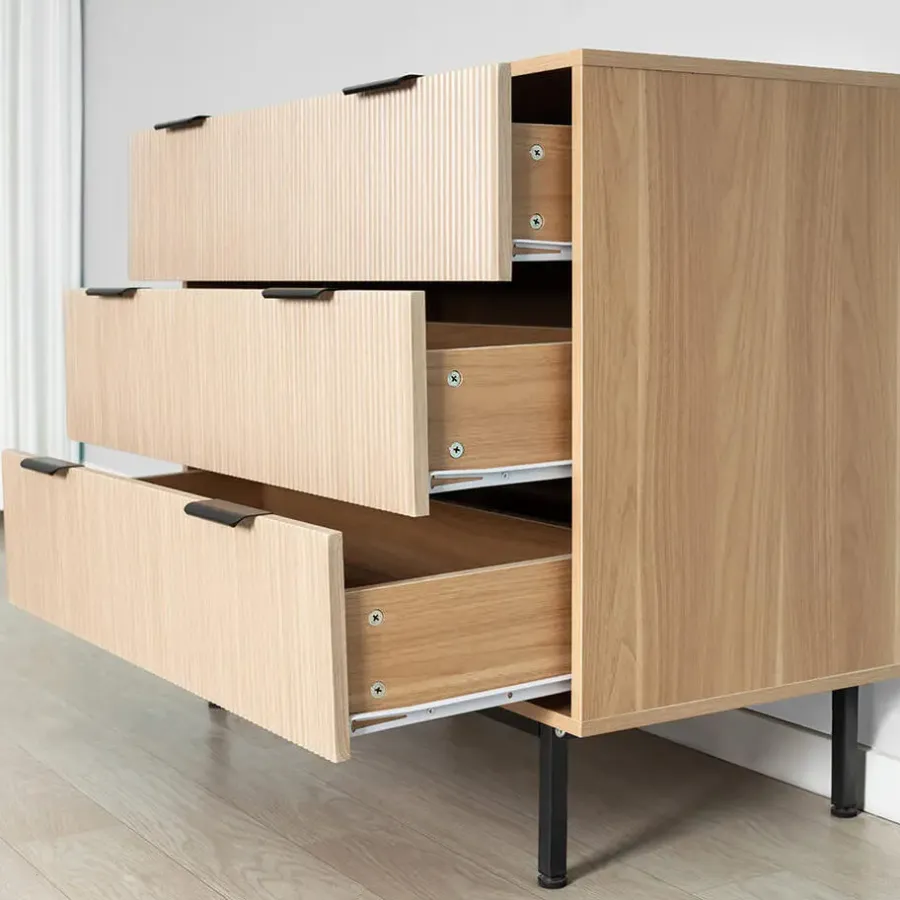 Merkloos HOME DELUXE ladenkast NYLA - 90 x 80